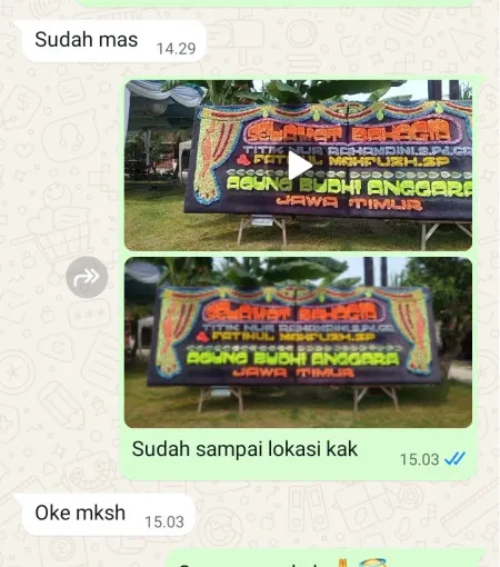 Pengiriman Papan Bunga Lengkong Wetan