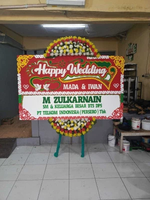 Papan Bunga di Lengkong Wetan